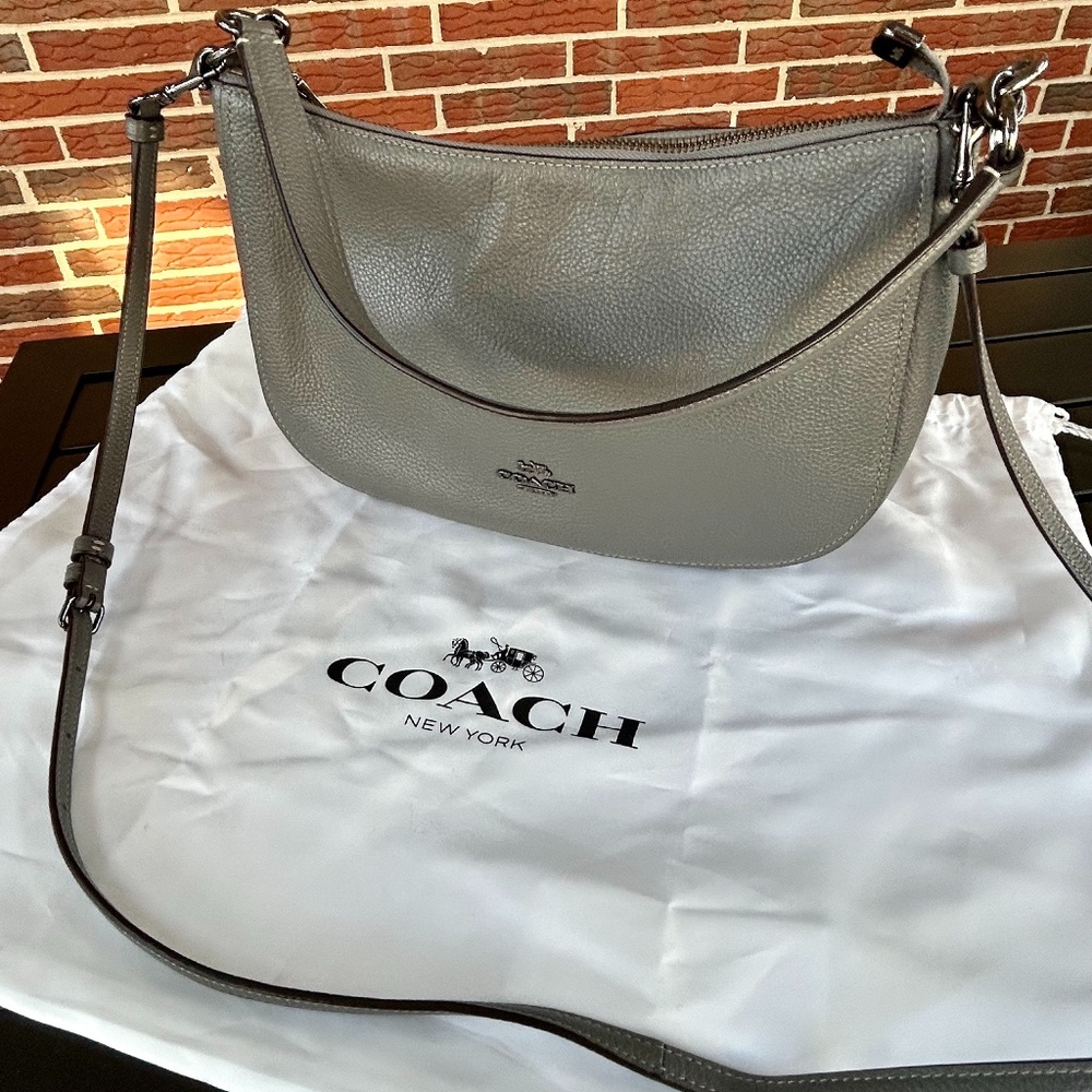 COACH brand leather crossbody bag
